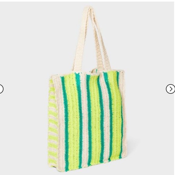 NWOT Crochet Tote Handbag TARGET - Picture 3 of 7